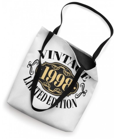 Vintage 1998 For Men Women Cool 26 Years Old 26th Birthday Tote Bag $11.28 Totes