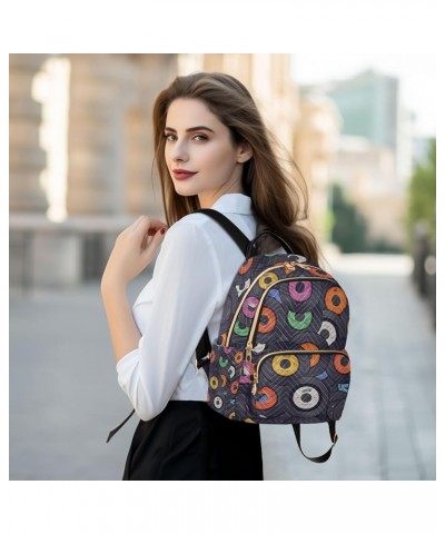 Women Backpack Cute Disk Anti-Theft Travel Backpack with Luggage Belt Lightweight Handbag Lady Purse Roomy Double Zipper Week...