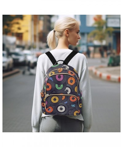 Women Backpack Cute Disk Anti-Theft Travel Backpack with Luggage Belt Lightweight Handbag Lady Purse Roomy Double Zipper Week...