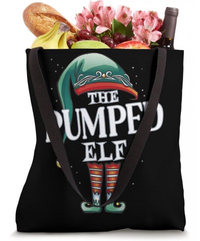 Pumped Elf Christmas Group Xmas Pajama Party Tote Bag $14.15 Totes