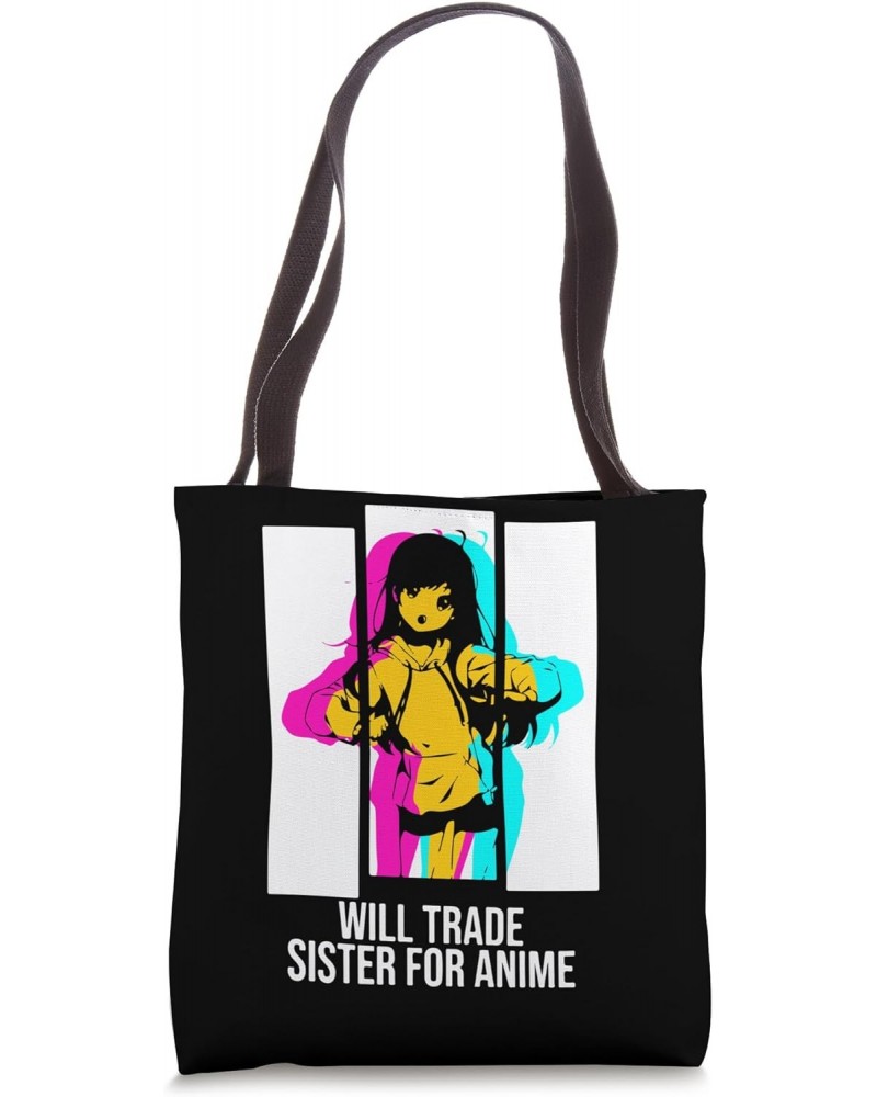 Will Trade Sister for Anime Tote Bag $17.39 Totes