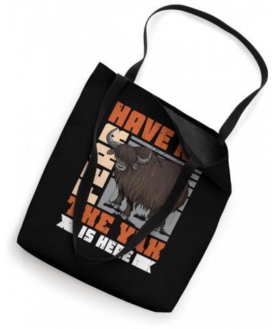 Have no fear the Yak is here - Highland Cow Yak Tote Bag $13.20 Totes