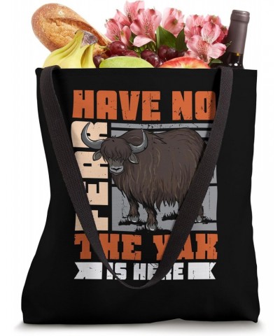 Have no fear the Yak is here - Highland Cow Yak Tote Bag $13.20 Totes