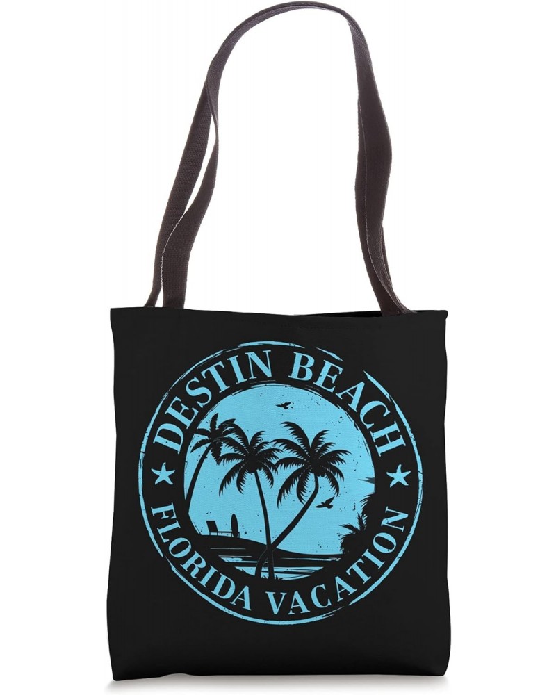 Destin Beach Florida Vacation Caribbean Tropical Summer Tote Bag $11.73 Totes