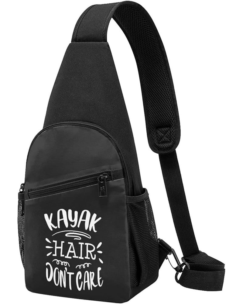 Kayak Hair Don't Care Cross Body Adjustable Travel Hiking Crossbody Bags, For Hiking Outdoor One Size Black $19.17 Crossbody ...