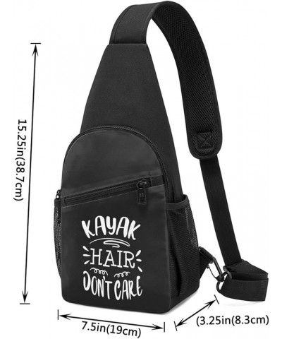 Kayak Hair Don't Care Cross Body Adjustable Travel Hiking Crossbody Bags, For Hiking Outdoor One Size Black $19.17 Crossbody ...