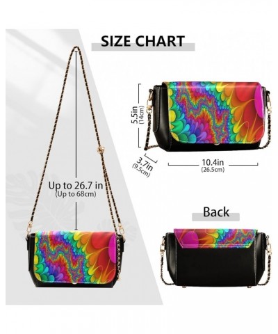 Crossbody Bags For Women Shoulder Bag Leather Handbags Flap With Chain Strap Clutch Satchel Ladies Evening Bag Color 3 $16.00...