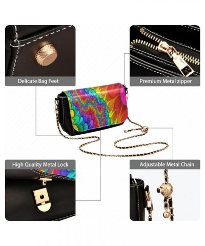 Crossbody Bags For Women Shoulder Bag Leather Handbags Flap With Chain Strap Clutch Satchel Ladies Evening Bag Color 3 $16.00...