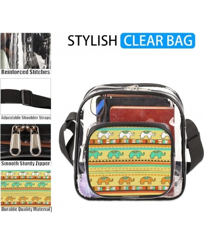 Clear Crossbody Bags for Women-Clear Crossbody Bag Cute for Sports,Concert,Prom Multi9 $14.19 Crossbody Bags