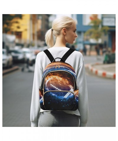 Fashion Backpack Mini Backpack Purse Casual Daily Backpack American Football Sport for Travel for College Work Small $18.01 B...