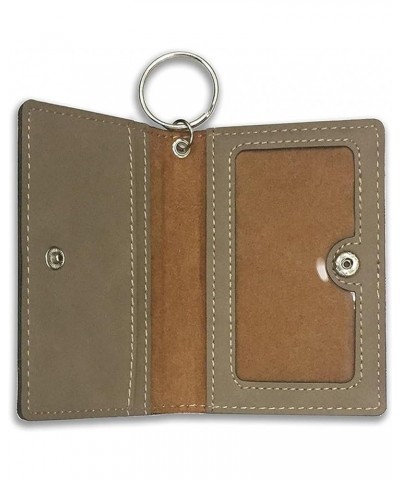 ID Holder Wallet, Tango Dancers, Personalized Engraving Included (Rustic) Light Brown $12.32 Wallets