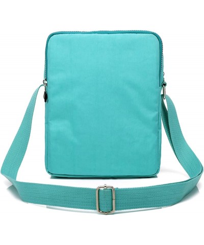 Women Crossbody Bag Shoulder Handbags Small Nylon Purse Waterproof Multi Pockets Bags Green $16.23 Shoulder Bags