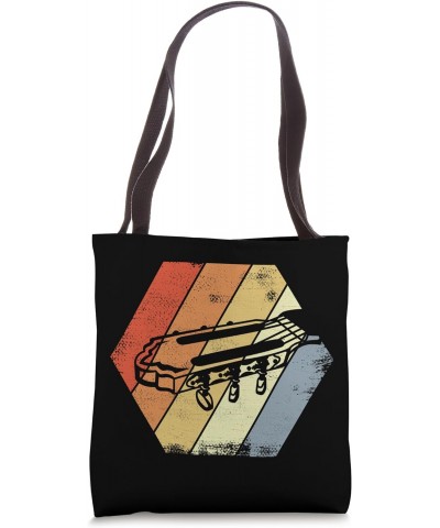 Guitar Headstock Vintage Guitar Music Tote Bag $12.36 Totes