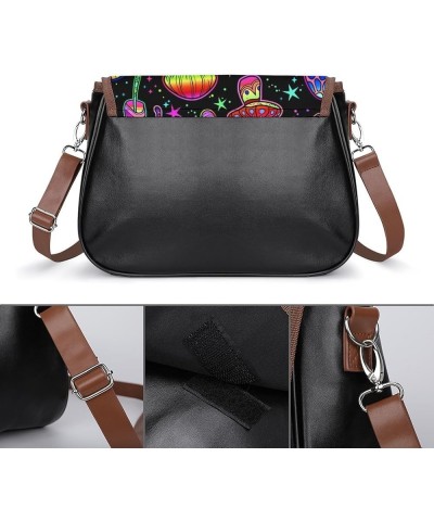 Small Crossbody Handbags for Women, Stylish Leather Casual Purse PU Leather Travel Shoulder Bag with Adjustable Strap Style(3...