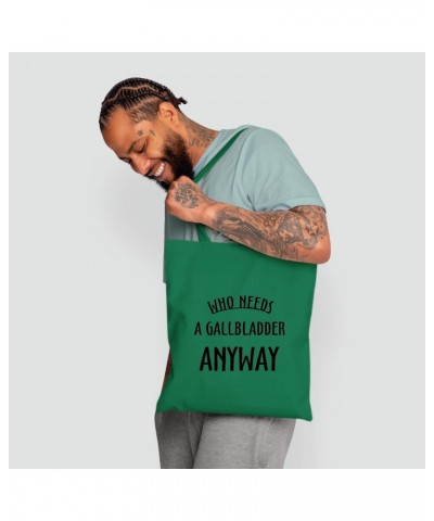 Who needs a Gallbladder anyway funny post surgery present get well soon Natural White Multicolor Canvas Tote Bag 1147 $16.32 ...