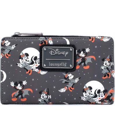 Disney Mickey and Minnie Mouse All Over Print Halloween Flap Wallet $23.40 Wallets