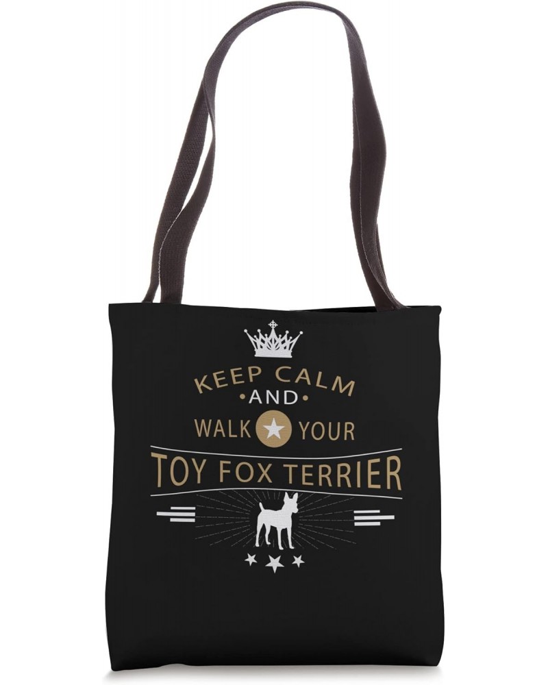 American Toy Fox Terrier Dog Breed Tote Bag $9.66 Totes