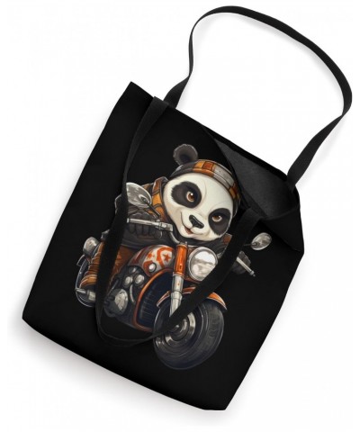 Panda Motorcyclist/Motorcycle Pandas Tote Bag $12.21 Totes