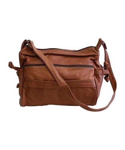 Luxury Genuine Mexican Leather Shoulder Bag Brown $25.00 Shoulder Bags