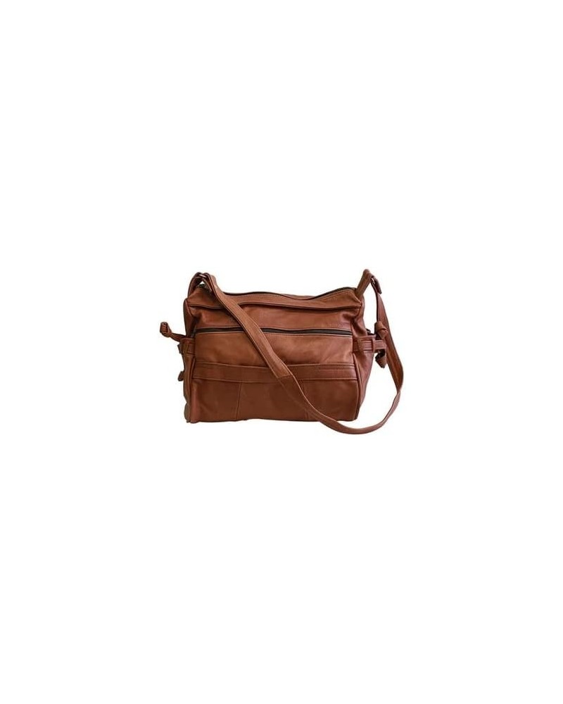 Luxury Genuine Mexican Leather Shoulder Bag Brown $25.00 Shoulder Bags