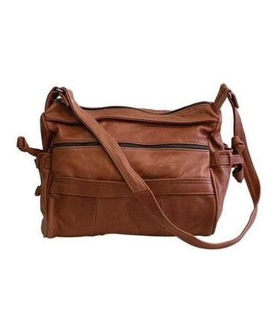 Luxury Genuine Mexican Leather Shoulder Bag Brown $25.00 Shoulder Bags