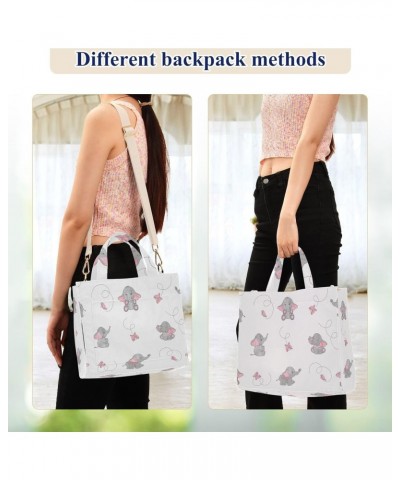 Cute Cartoon Elephant Corduroy Tote Bag for Women Hobo Crossbody Bag Purse Stylish Shoulder Handbag Messenger Bags, S $12.92 ...