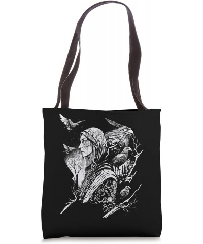 Walking House on Chicken Legs Slavic folklore Baba Yaga Art Tote Bag $12.32 Totes