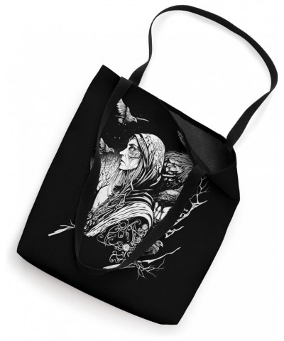 Walking House on Chicken Legs Slavic folklore Baba Yaga Art Tote Bag $12.32 Totes