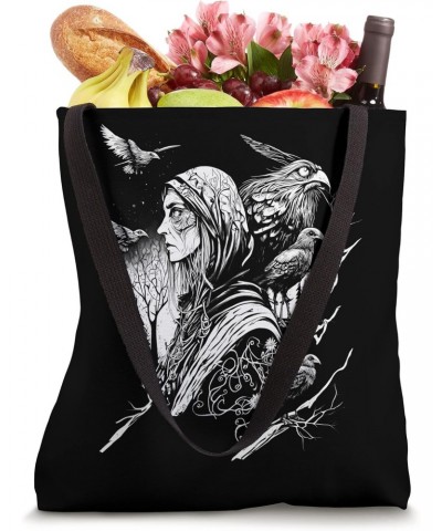 Walking House on Chicken Legs Slavic folklore Baba Yaga Art Tote Bag $12.32 Totes