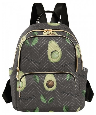 Retro Avocado Quote Women's Backpack Purse Causal Daypack Work Travel College Business Trip Bag Shoulder Bag Small $15.47 Bac...