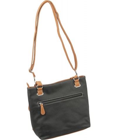 Colorblock Mountain Ridge Tote Bag One Size Black/brown $34.52 Totes