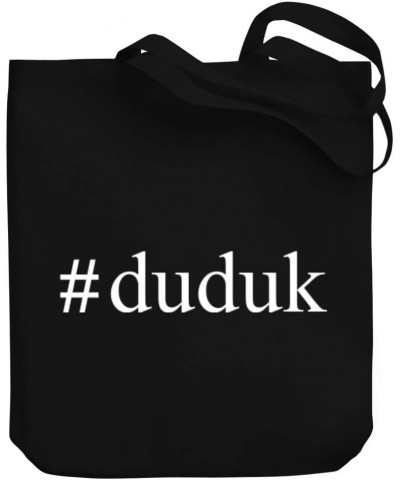 Duduk Hashtag Canvas Tote Bag 10.5" x 16" x 4 $23.59 Totes