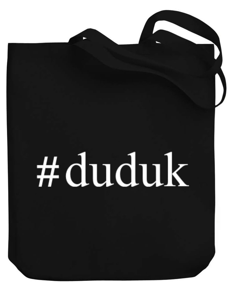 Duduk Hashtag Canvas Tote Bag 10.5" x 16" x 4 $23.59 Totes