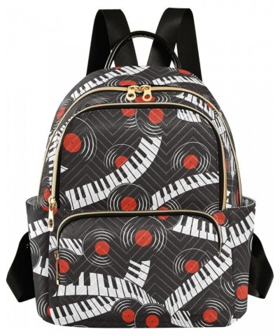 Piano Keys Music Women's Backpack Purse Causal Daypack Work Travel College Business Trip Bag Shoulder Bag Medium $16.63 Backp...