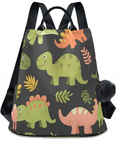 Dinosaur Women Purse Backpack Anti-Theft for Fashion Bag Travel Back Pack Rucksack Shoulder Bag $23.51 Backpacks