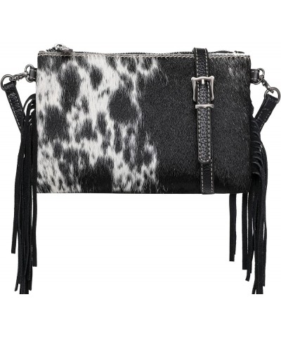 Western Purse for Women Crossbody Bag Wristlet Clutch Purse E-classic Black $16.80 Crossbody Bags