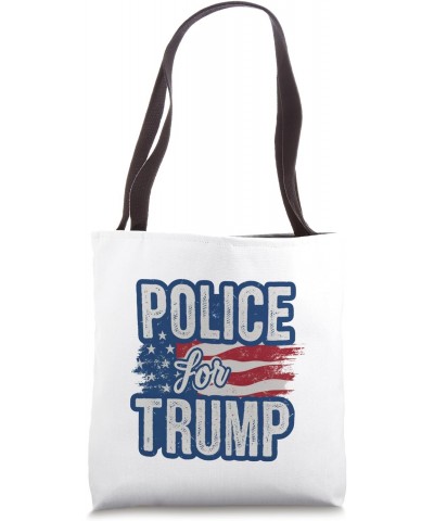 Police for Trump | Law Enforcement, Back the Blue, Election Tote Bag $14.55 Totes