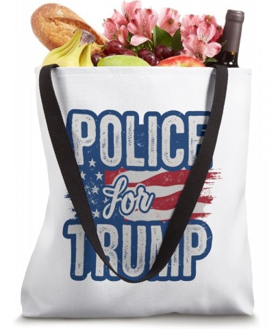 Police for Trump | Law Enforcement, Back the Blue, Election Tote Bag $14.55 Totes