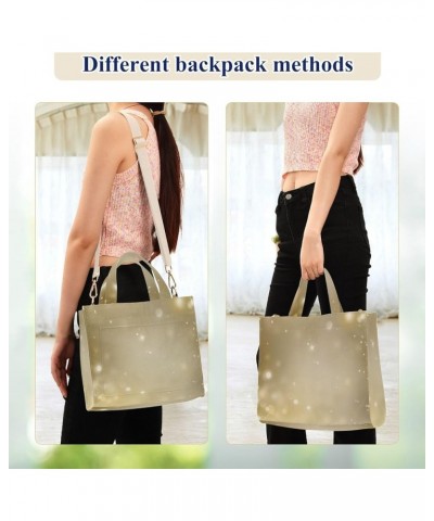 Golden Background Of Christmas Glow Women's Tote Handbags Top Handle Satchel Shoulder Bag Crossbody Bag S $17.81 Totes