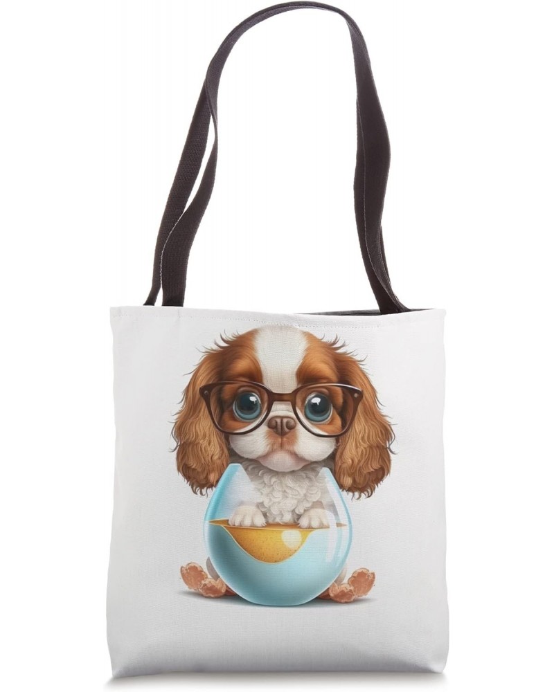 Funny dog in the egg Design dog owner Humor Sarcastic puppie Tote Bag $13.07 Totes