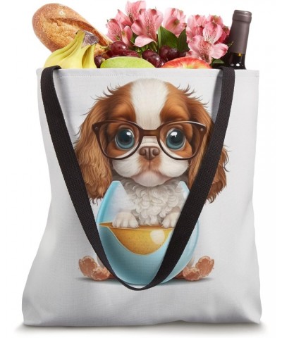 Funny dog in the egg Design dog owner Humor Sarcastic puppie Tote Bag $13.07 Totes