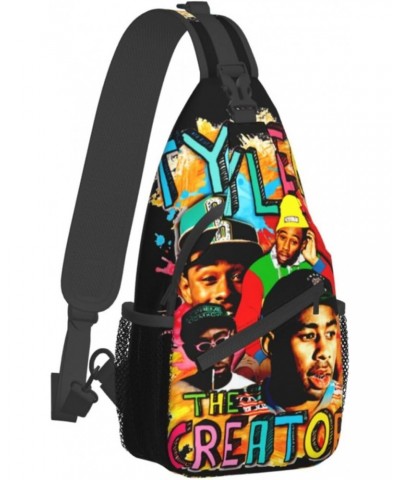 Sling Crossbody Bag Tyler The Rapper Creator Adjustable Strap Chest Shoulder Bags For Women Men Travel Backpack $18.28 Crossb...