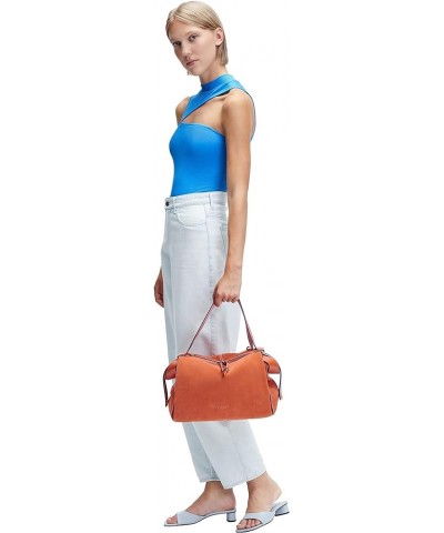 Satchel M Dark Mandarin $132.64 Shoulder Bags