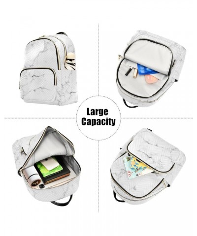 Green Gold Marble Women's Backpack Wallet Casual Small Backpack Fashion Women's Travel Bag School Backpack Color278 Small $15...