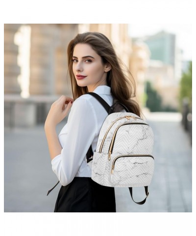 Green Gold Marble Women's Backpack Wallet Casual Small Backpack Fashion Women's Travel Bag School Backpack Color278 Small $15...