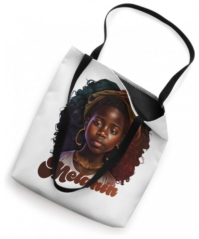 Black Strong Girl Afro Love Melanin African American Women Tote Bag $10.34 Totes