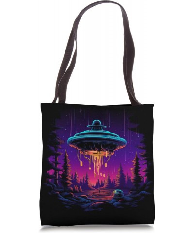 Camping UFO Gear Alien Abduction Tote Bag $9.71 Totes