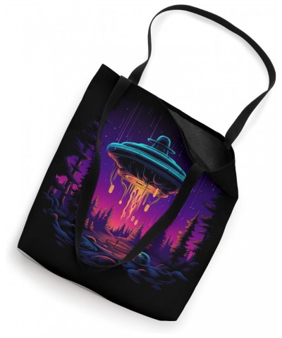 Camping UFO Gear Alien Abduction Tote Bag $9.71 Totes