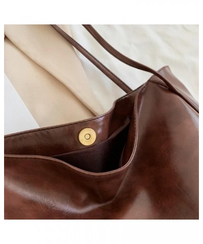 Tote Bag Women's Bag 2023 Large-capacity Soft Leather Shoulder Bag Retro Casual Portable Bucket Bag (A903-CF) A903-cf $18.72 ...