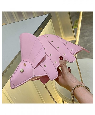 Dinosaur Shark Shoulder Bag for Women 3D Animal Novelty Purse Zipper Crossbody Handbag Clutch Messenger Bag for Girl F-dinosa...